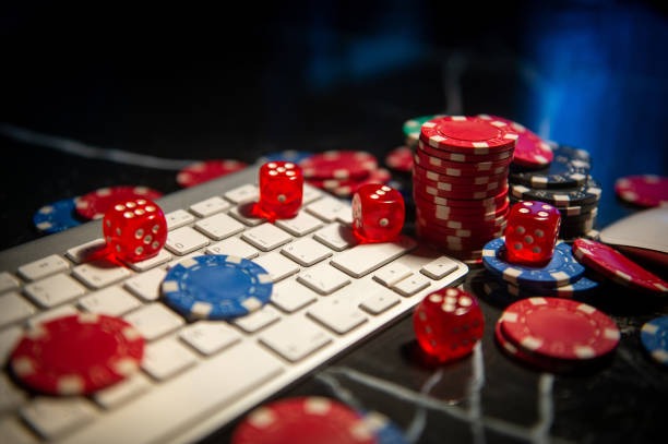 Phone showing mobile casino cashier and live studio access